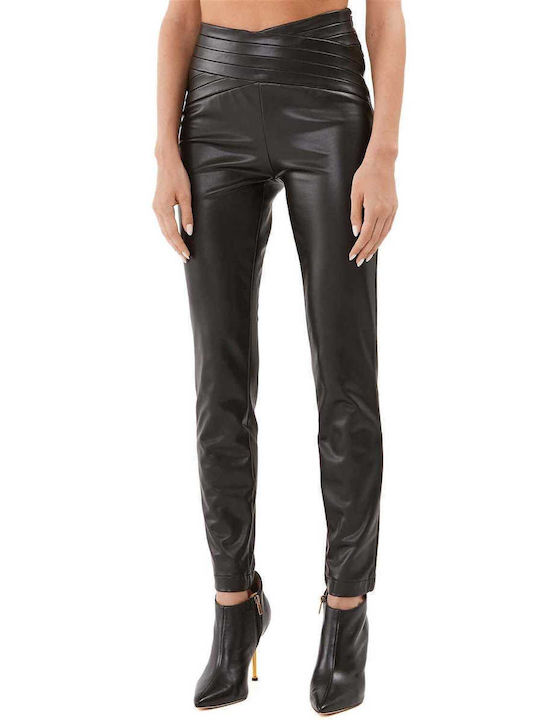 Guess Women's Fabric Trousers in Skinny Fit Black
