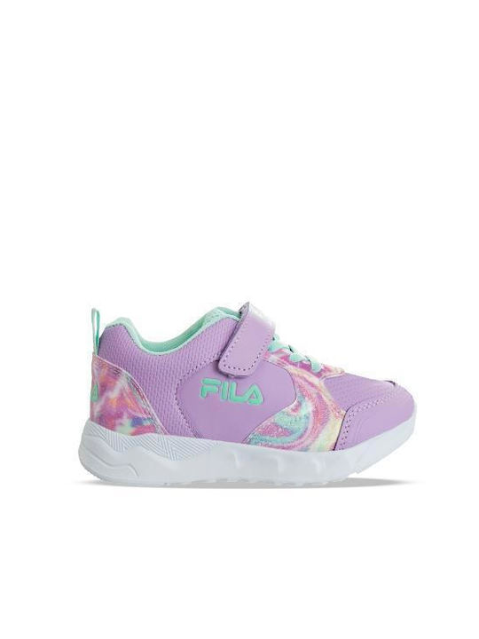 Fila Kids Sneakers with Straps Lilac