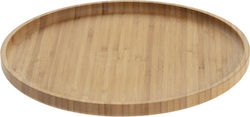 Кръгла Дървена Кафява 19.5x19.5x1.5см 160749