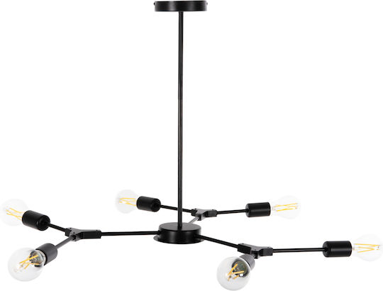 HomeMarkt Lumini Suspendate Negru 75x12x75cm
