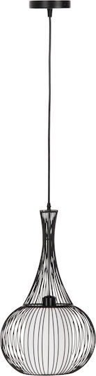 HomeMarkt Lumina Suspendată Neagră 30x5x50 cm