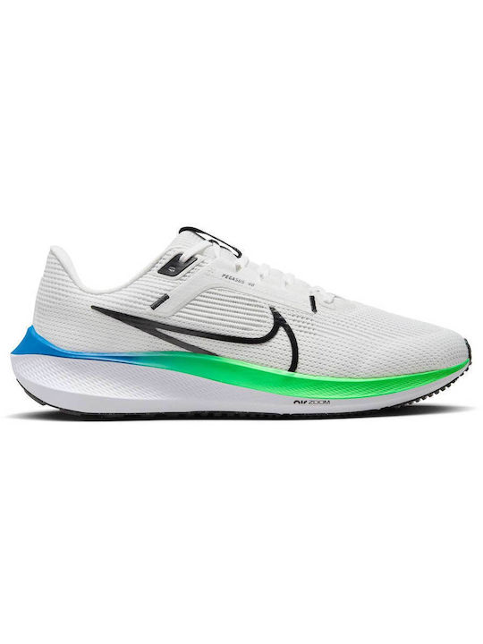 Nike Air Zoom Pegasus 40 Men's Running Sport Shoes White
