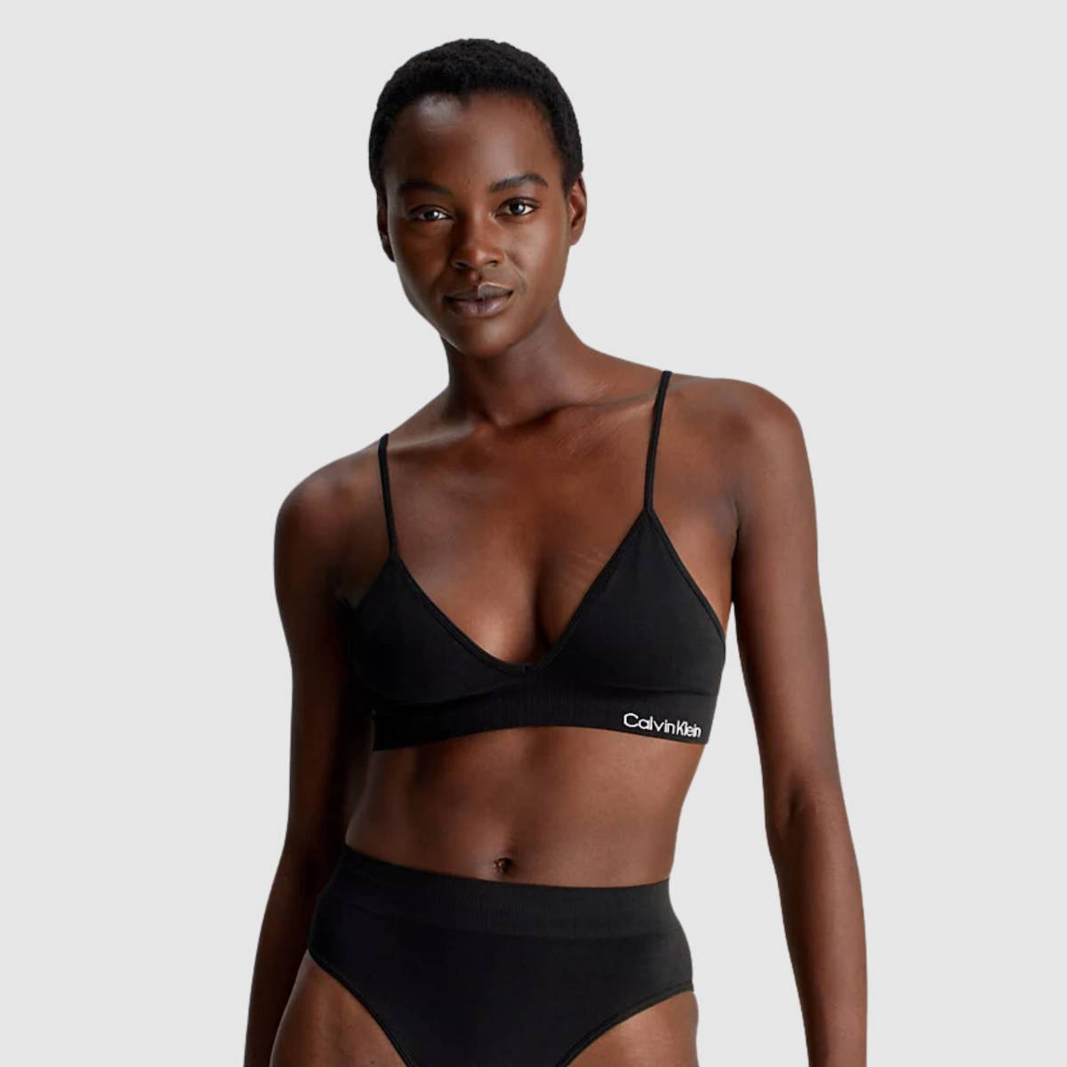Calvin Klein Bikini Τριγωνάκι με Ενίσχυση Μαύρο KW0KW02314 BEH Skroutz gr
