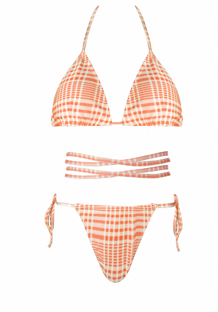 Comfort Set Bikini Τριγωνάκι Πορτοκαλί 32 34424 Skroutz gr