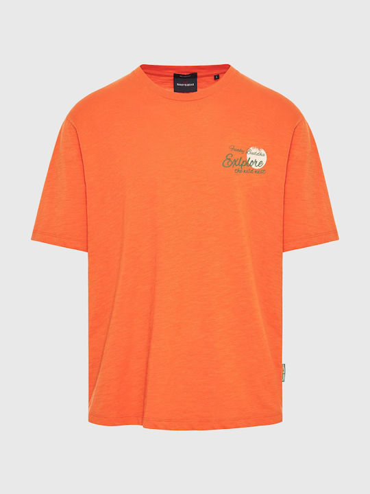 Funky Buddha Men's T-shirt Orange