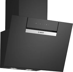 Bosch Καμινάδα 60cm Μαύρη με Wi-Fi DWK67FN60