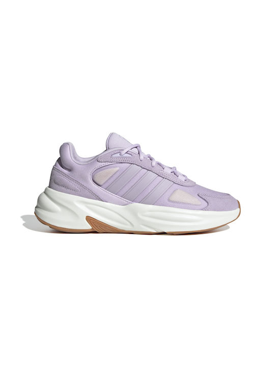 Adidas Ozelle Cloudfoam Lifestyle Running Γυναικεία Sneakers Ice Lavender