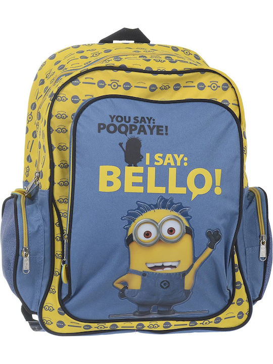 Τσάντα 40 Εκ Minions Poopaye Bello