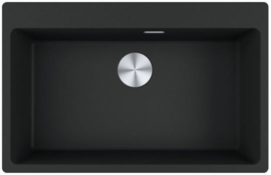 Franke Centro 2.0 CNG 610/210-73 Ένθετος 78x50cm Matt Black