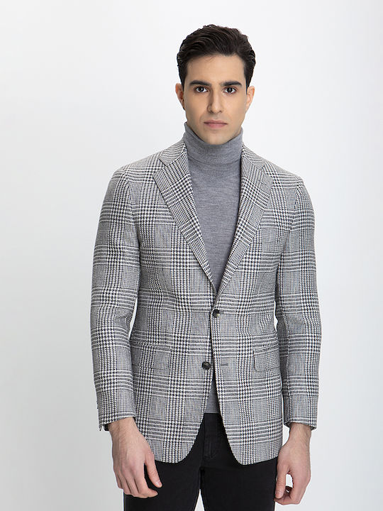 Vardas Men's Suit Jacket Off-white