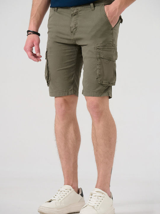 Basefashion Men's Cargo Shorts Khaki