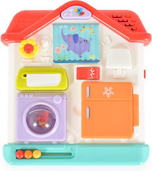 Hola Toys Βρεφικό Παιχνίδι Montessori Sensorial Activity House με Μουσική για 10+ Μηνών
