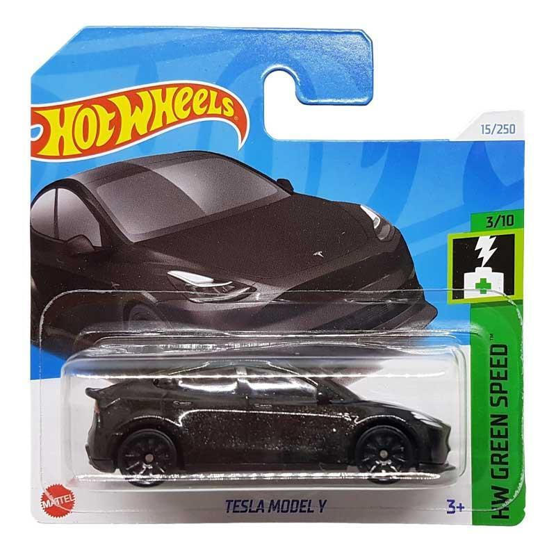 Hot Wheels Green Speed Tesla Model Y Αυτοκινητάκι Skroutz gr