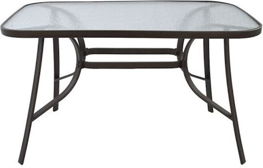 Table Baleno Free Standing 160x90x70cm Dark brown