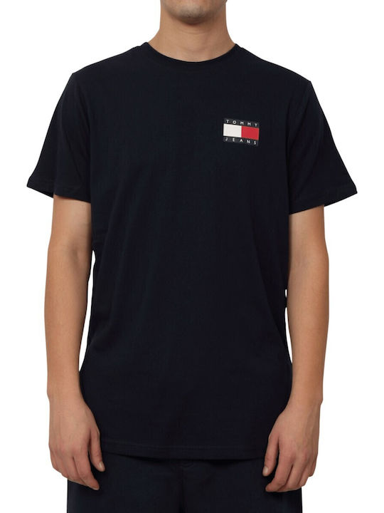Tommy Hilfiger Flag T-shirt Dark Blue