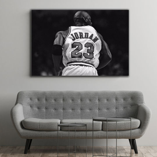 Πίνακας Καμβά Jordan 23 Knv1087 80cm X 120cm
