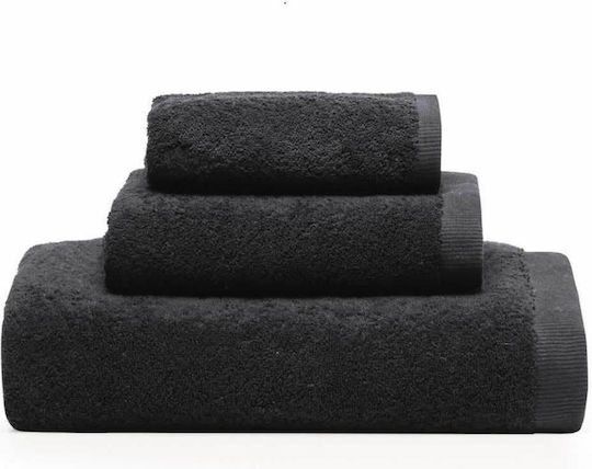Kentia Badehandtuch Marke 90x150cm Nero Gewicht 600gr/m²