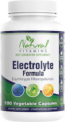 Natural Vitamins Electrolyte Formula 100 φυτικές κάψουλες