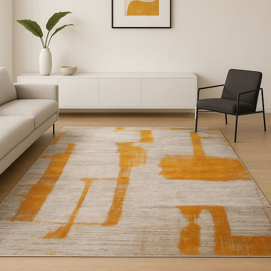 Saray Home Springs Комплект Килими За Спалня Ивуар-Жълти SPG07 SET 3 Бройки