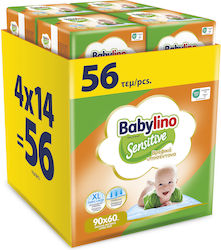 Babylino Пелена За Еднократна Употреба 90x60cm 56 Броя