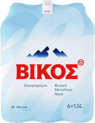 Βίκος Φυσικό Μεταλλικό Νερό 1,5lt 6τεμ