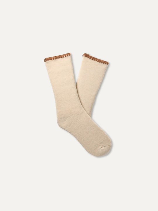 UGG Γυναικείες Κάλτσες Εκρού