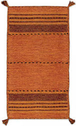 Koulis Carpets Mykonos Καλοκαιρινό Βαμβακερό 67x200cm Πορτοκαλί
