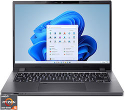 Acer TravelMate P2 TMP214-43 14" IPS FHD+ (Ryzen 5-7530U/16GB/512GB SSD/W11 Pro) Dark Gray (International English Keyboard)