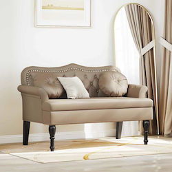 Two-Seater Artificial Leather 120.5x65x75 cm