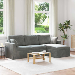 Canapea Cu Trei Locuri Catifea 228x134x80cm