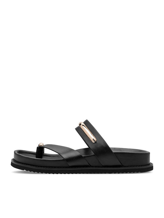 Tamaris Leather Women's Sandals Black