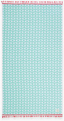 Nef-Nef Homeware Classic Cotton Turquoise Beach Towel