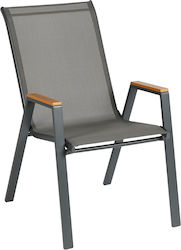 Scaun Leone Gri 54x74x91 cm