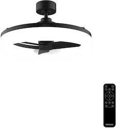 Cecotec EnergySilence LampAero 770 LightDesign Πλαφονιέρα με Φως Μαύρη