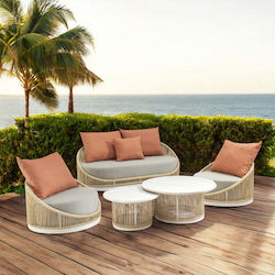Outdoor Living Room Set 4 Pieces HD