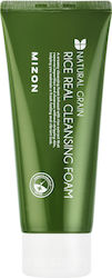 Mizon Rice Real Cleansing Foam Κρεμώδης Αφρός Καθαρισμού Προσώπου 150ml