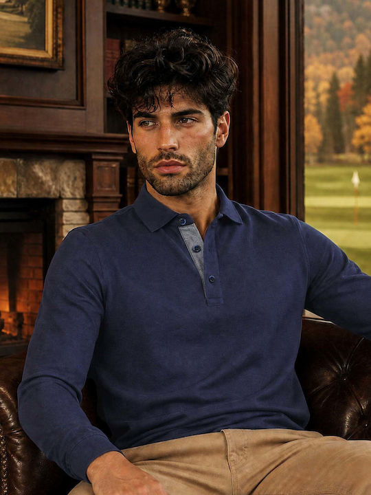 Gandy Polo Μπλούζα Μπλε