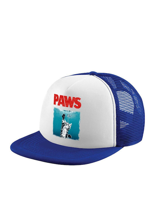 Koupakoupa Παιδικό Καπέλο Jockey Paws Λευκό