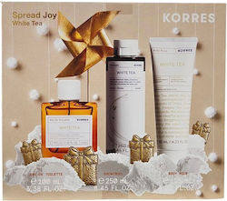 Korres White Tea Γυναικείο Σετ με Body Lotion