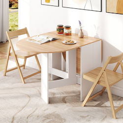Foldable Table 163x80x75 Wooden