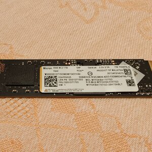 Micron 3500 SSD 1TB τύπου M.2 με σύνδεση PCI Express 4.0 (PS5 Compatible) MTFDKBA1T0TGD-1BK1AABYYR