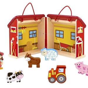 Tooky Toys Παιχνίδι Μινιατούρα Βαλιτσάκι Φάρμα για 3+ Ετών TK489