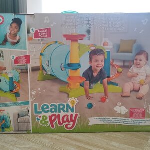Little Tikes Κύλινδρος Δραστηριοτήτων Learn & Play από Ύφασμα με Μουσική και Ήχους για 12+ Μηνών 658365
