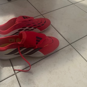 adidas Predator Pro JR7866 Ποδοσφαιρικά Παπούτσια με Σχάρα TF Κόκκινα