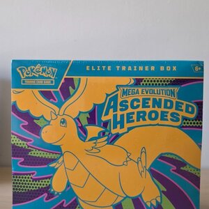 Pokemon Elite Trainer Box Mega Evolution: Ascended Heroes Deck (EN)