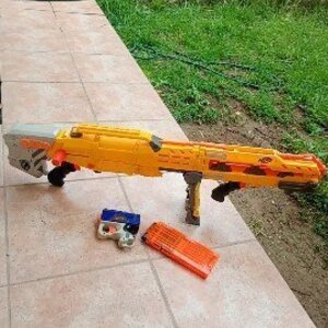 Nerf Εκτοξευτής Icon Series Longshot Cs-6 Foam 3 In 1 Blaster N-Strike για 8+ Ετών