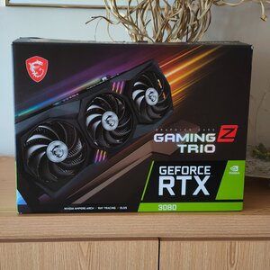 Γνήσιο Κουτί MSI RTX 3080 GAMINGZ TRIO (Ιδανικό για μεταπώληση/Ντεκόρ)