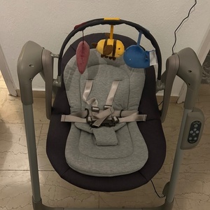 Inglesina Ηλεκτρικό Relax Μωρού Κούνια Wave με Μουσική Pepper για Παιδί έως 9kg AZ97K9PPR