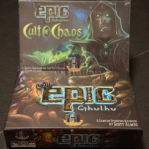 Tiny Epic Cthulhu Deluxe Edition + Expansion Cult of Chaos