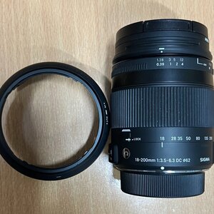 Sigma Crop Φωτογραφικός Φακός 18-200mm f/3.5-6.3 DC Macro OS HSM C Standard Zoom / Tele Zoom / Wide Angle Zoom / Macro για Nikon F Mount Black